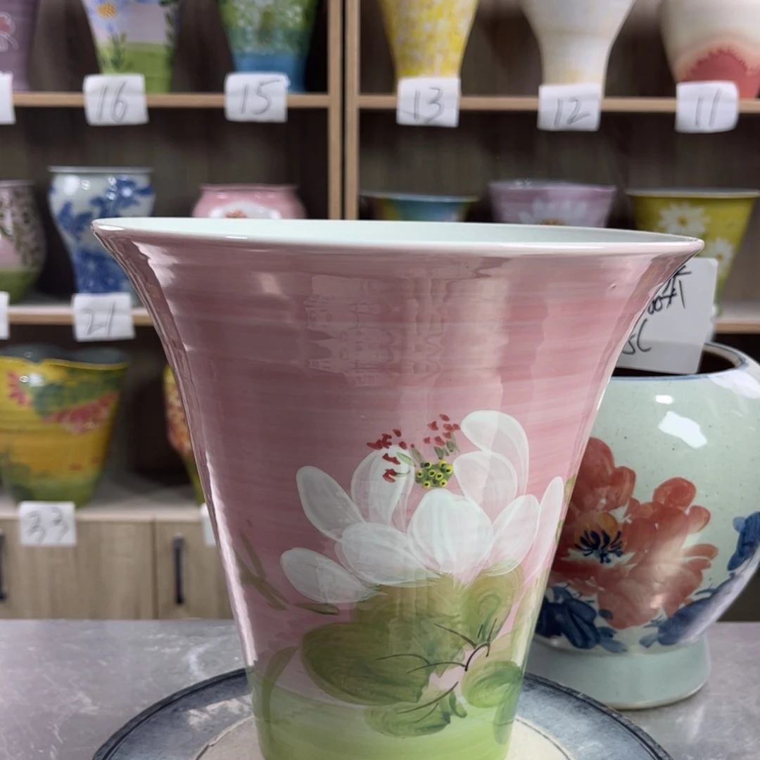 景德镇陶瓷花盆花盆