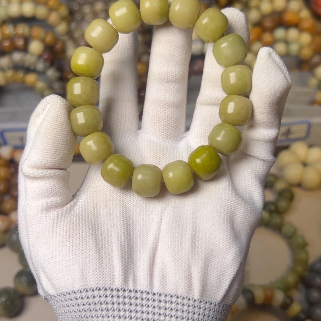 手串菩提根/象牙果青釉汉堡卡13.7