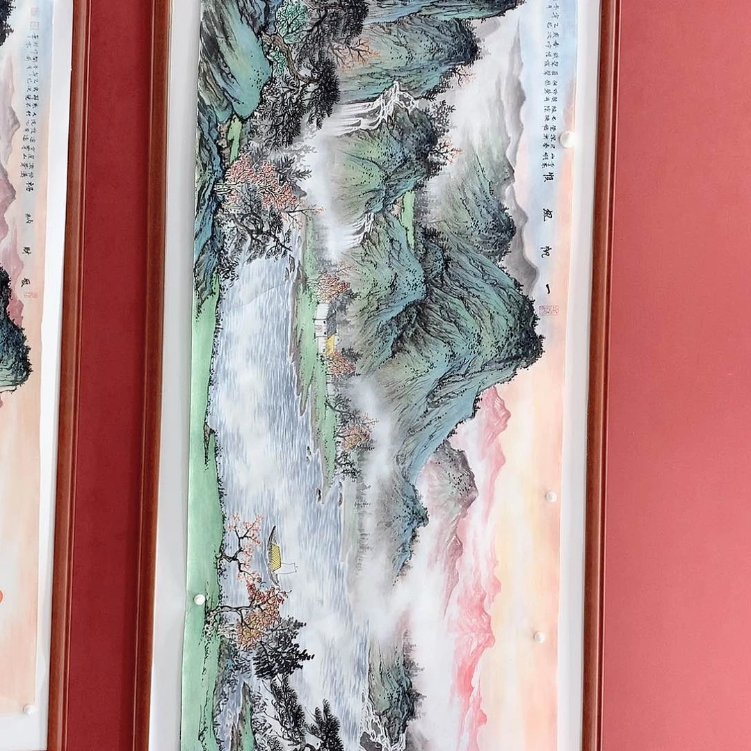 国画国画作品欣赏小六尺