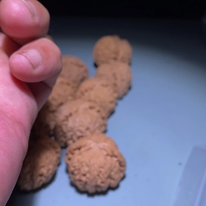 文玩核桃吊坠白狮子