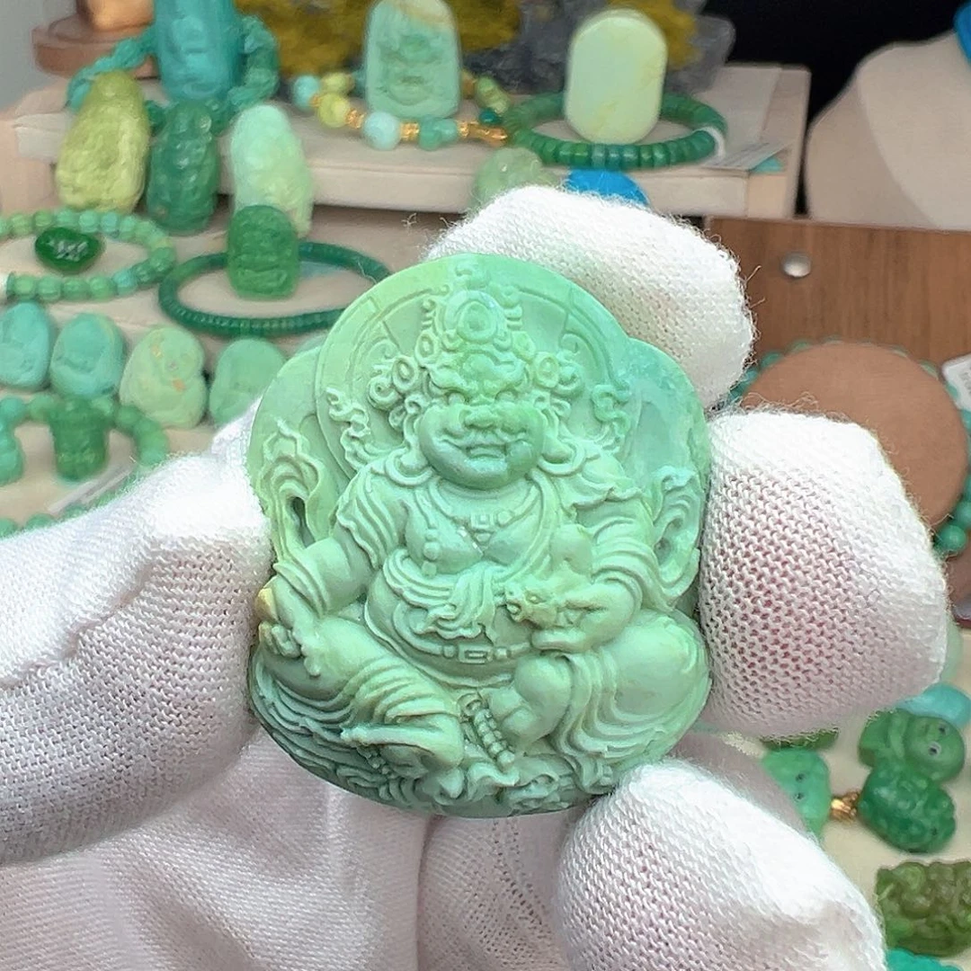 绿松石未镶嵌主播夏