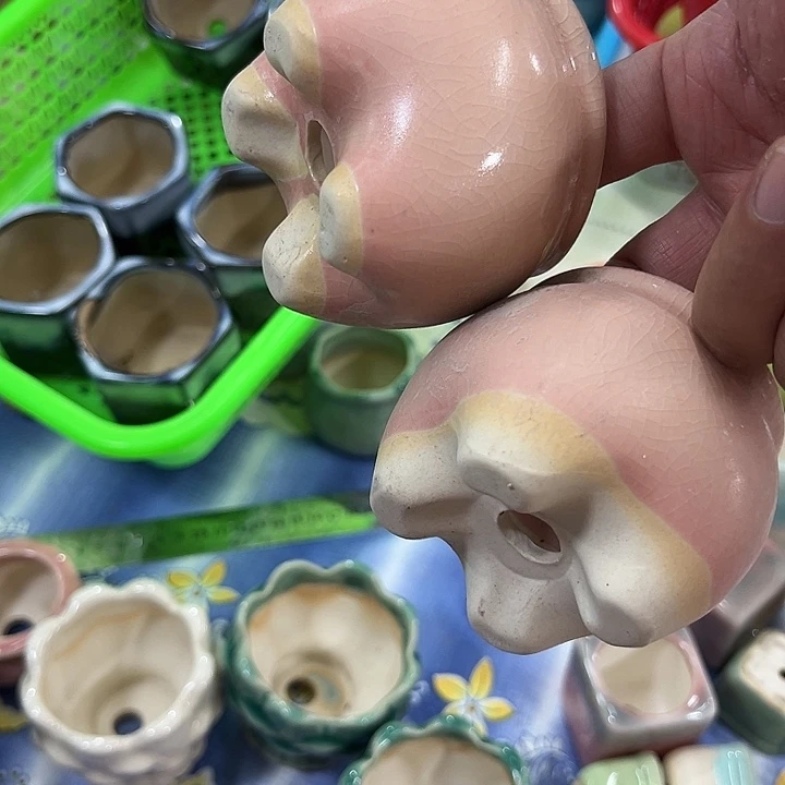 微瑕陶瓷花盆满9.9发