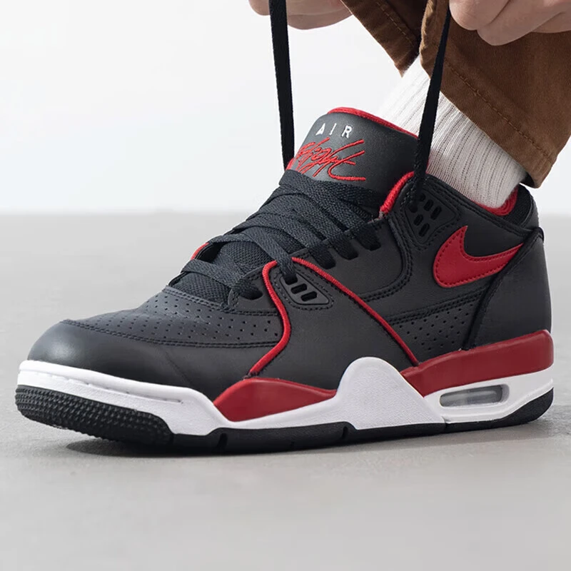 NIKE/耐克男鞋2025秋季新款AIR FLIGHT 89气垫透气缓震运动篮球鞋