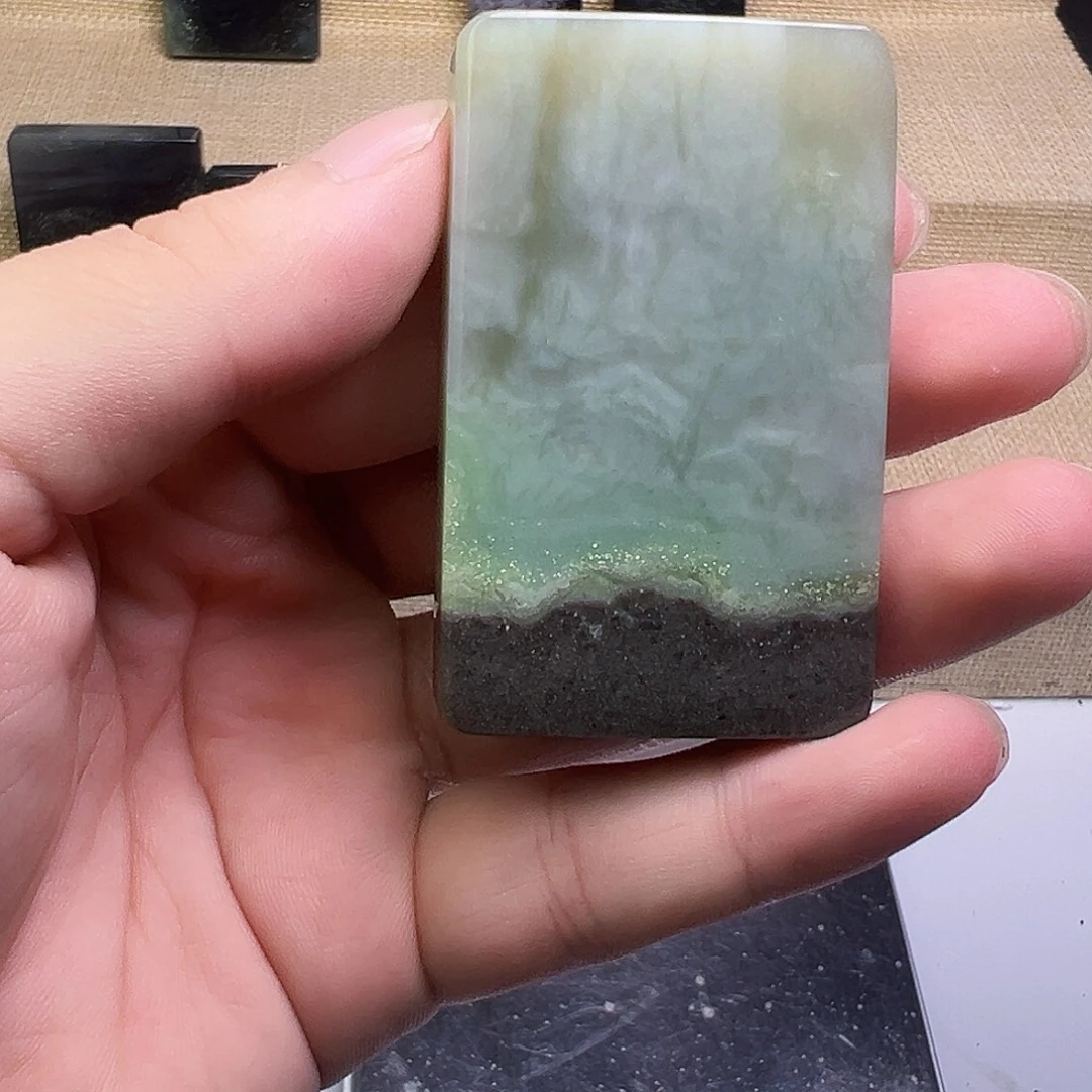 未镶嵌和田玉珠宝半成品