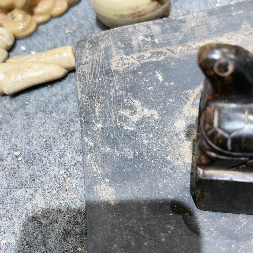 用***咪瓦当摆件茶台的一