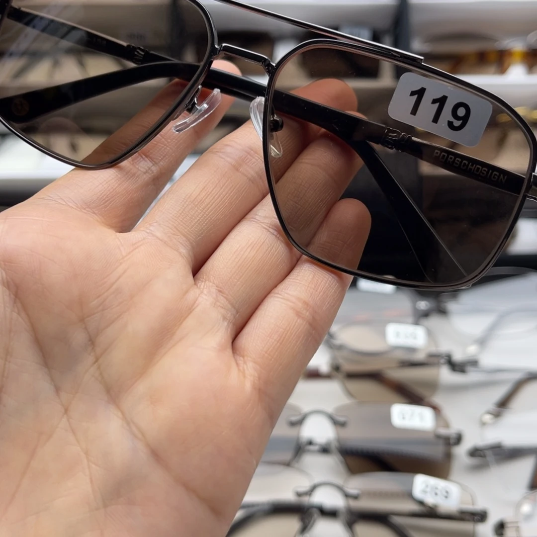 天然水晶石头眼镜