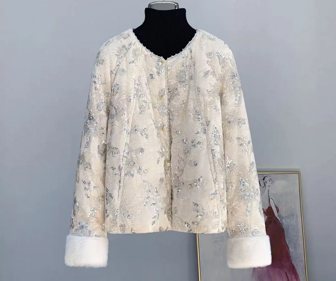 【加棉】花坊--新中式加棉设计师高定轻奢宽松休闲复古圆领国潮