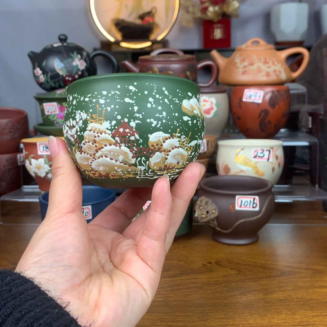 紫砂茶杯宜兴紫砂茶具