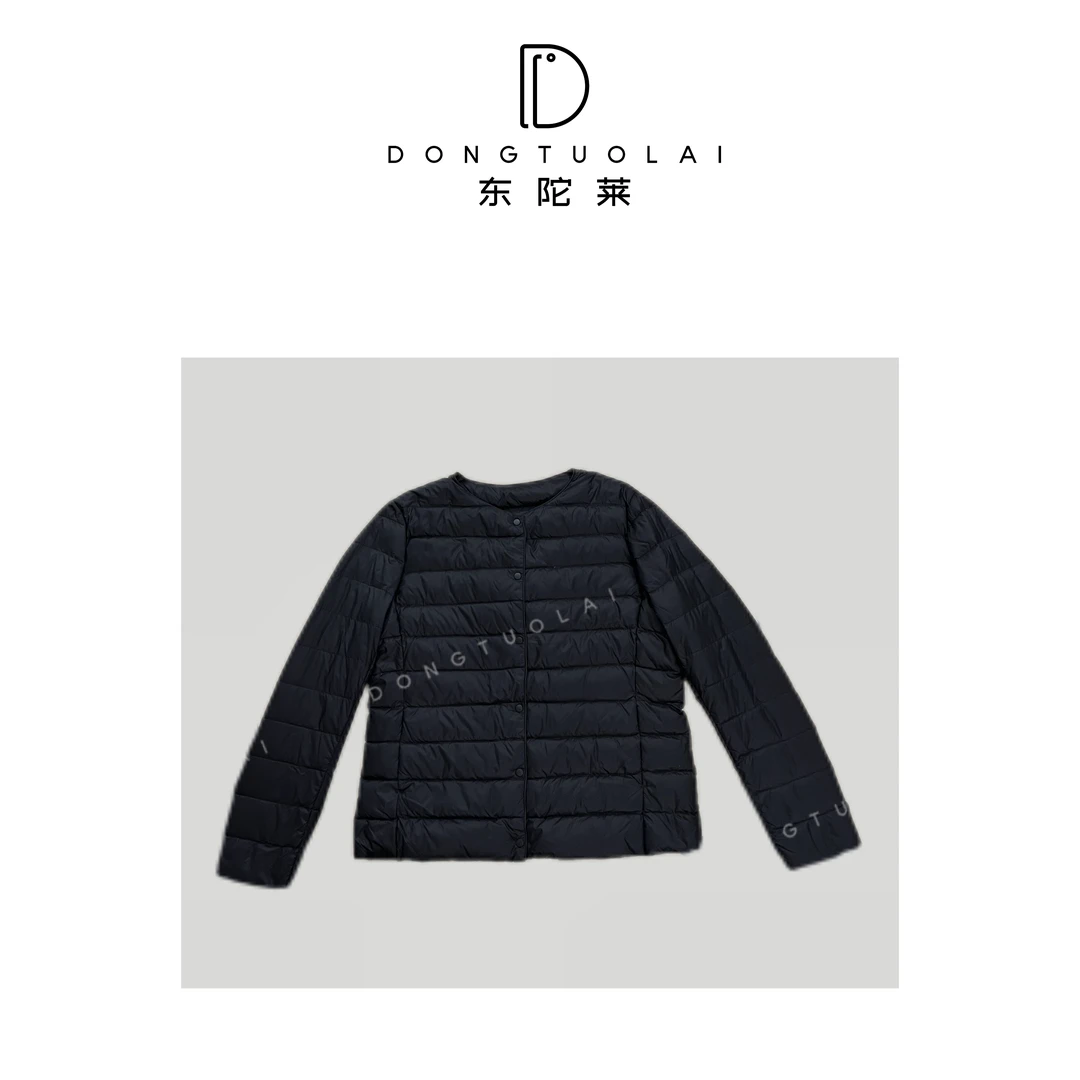 《今喜》羽绒服短款舒适时尚休闲黑色秋冬保暖冬季百搭简约纯色