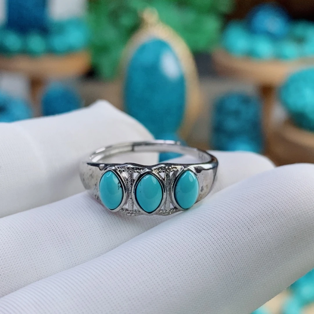 绿松石银S925镶嵌其他