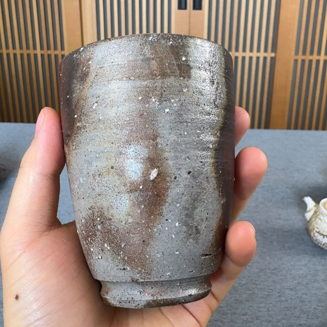 黄弌 汤吞 备前烧。