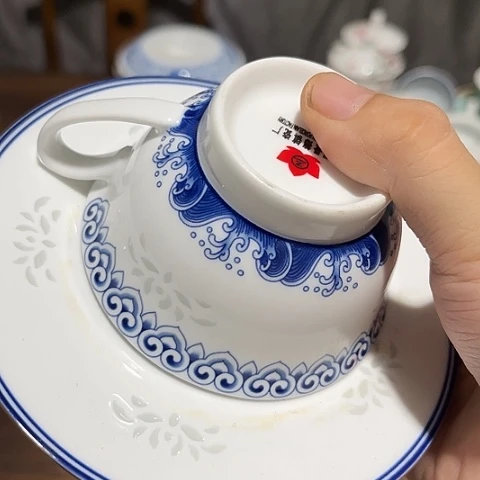 陶瓷咖啡杯一套陶瓷