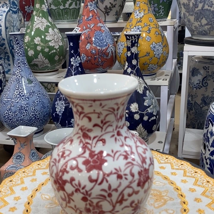 【闪购商品】摆件青花瓷花瓶福利一对