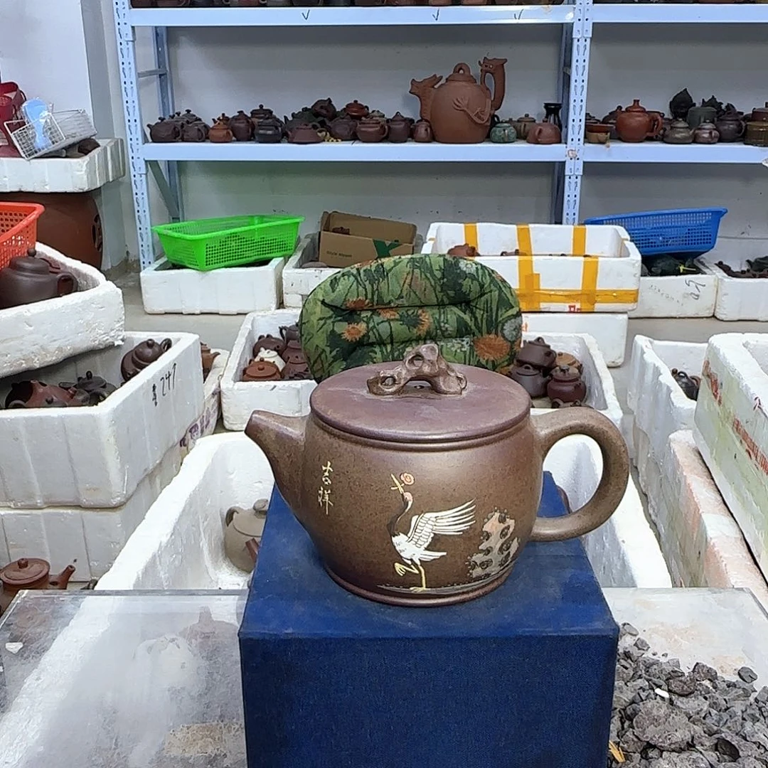 茶壶紫砂宜兴紫砂壶瑕疵