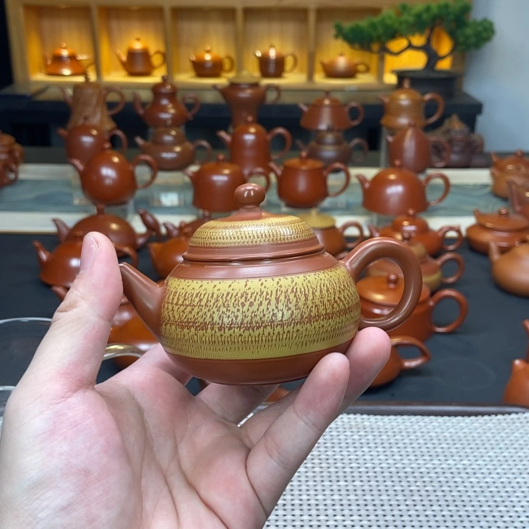 茶壶紫砂潮州手拉壶手拉壶