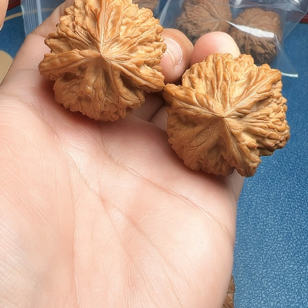 吊坠文玩核桃40御龙三棱全品