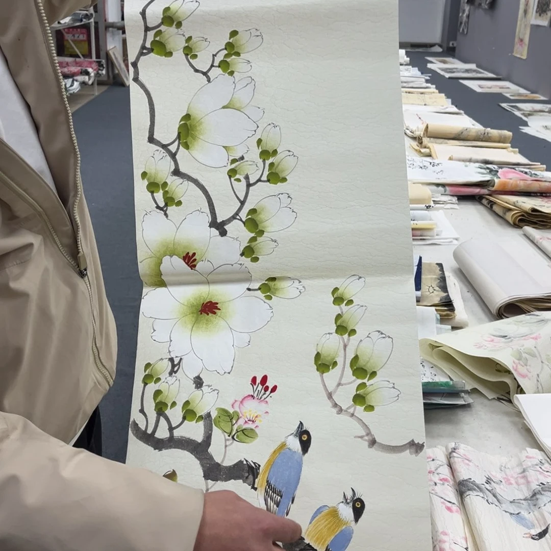 国画手绘画作品和绘画