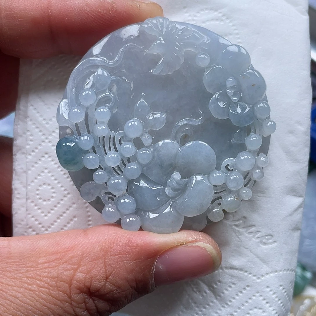 颈饰未镶嵌翡翠翡玉缘翡翠