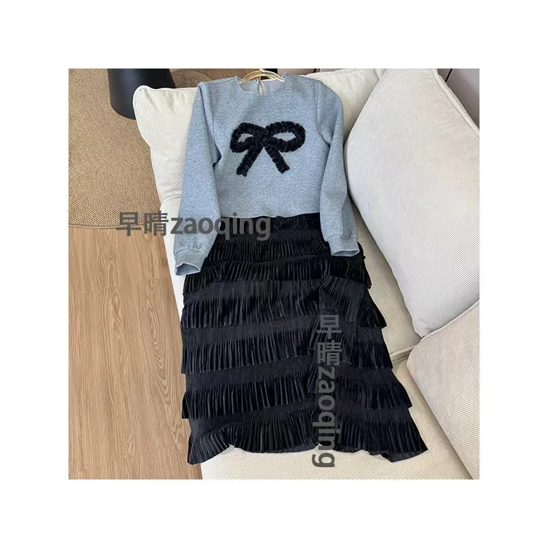 《早晴品牌》玉露寒（连衣裙）09033103