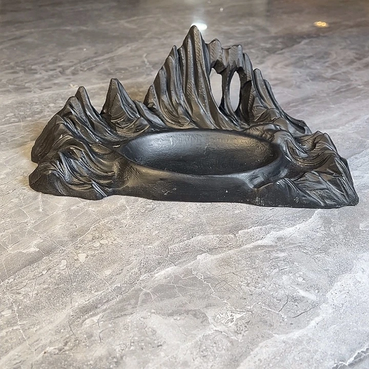 T***空奇石茶宠鱼缸文房摆件