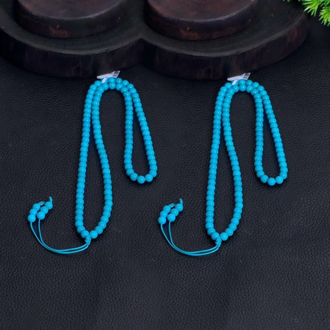 【歪歪】松石圆珠项链5.8mm（多样性发一) XB-J4491