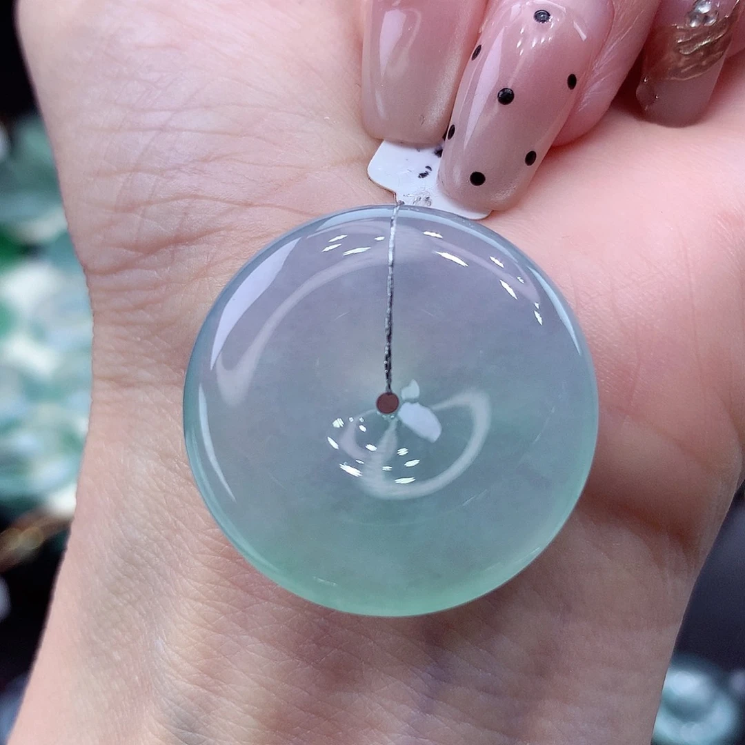 颈饰未镶嵌翡翠编号34尺寸27.8-6.2