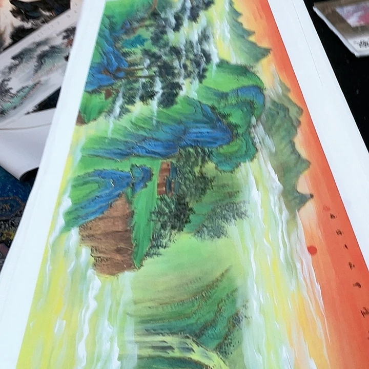 国画书画描金拓染金石传拓手写