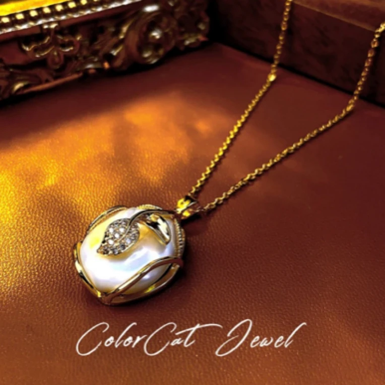 铜合金项链 《货号8607-》异形珠珠气质百搭毛衣链（42+5)