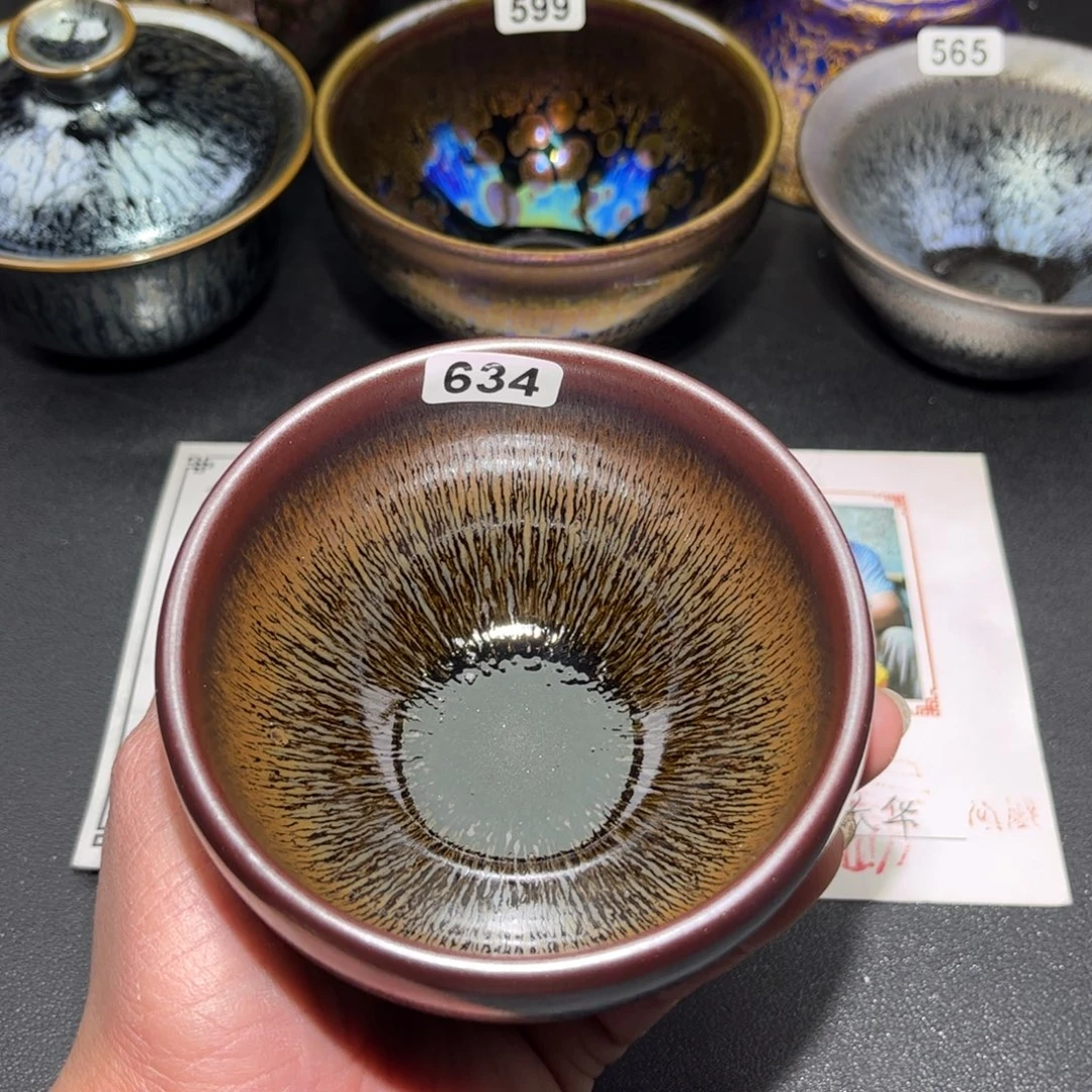 茶盏634 建盏单盏太好看了吧……