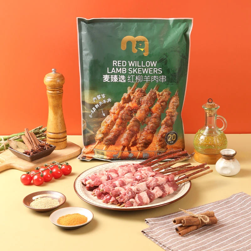 麦臻选红柳羊肉串 1kg