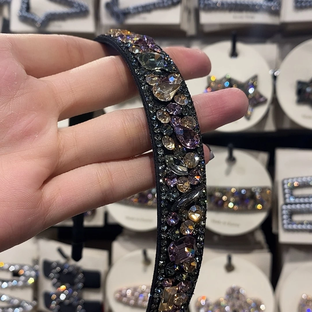 皮质铁合金美诗玛钻发箍