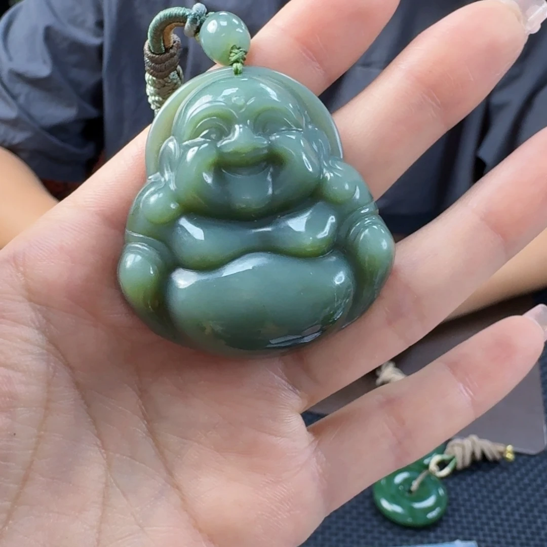 和田玉（碧玉）未镶嵌颈饰