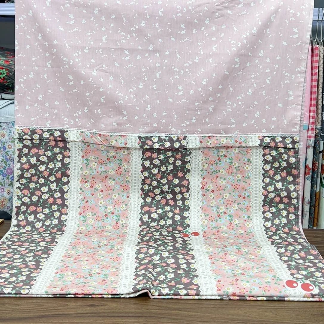 棉棉棉粉樱桃正版被罩