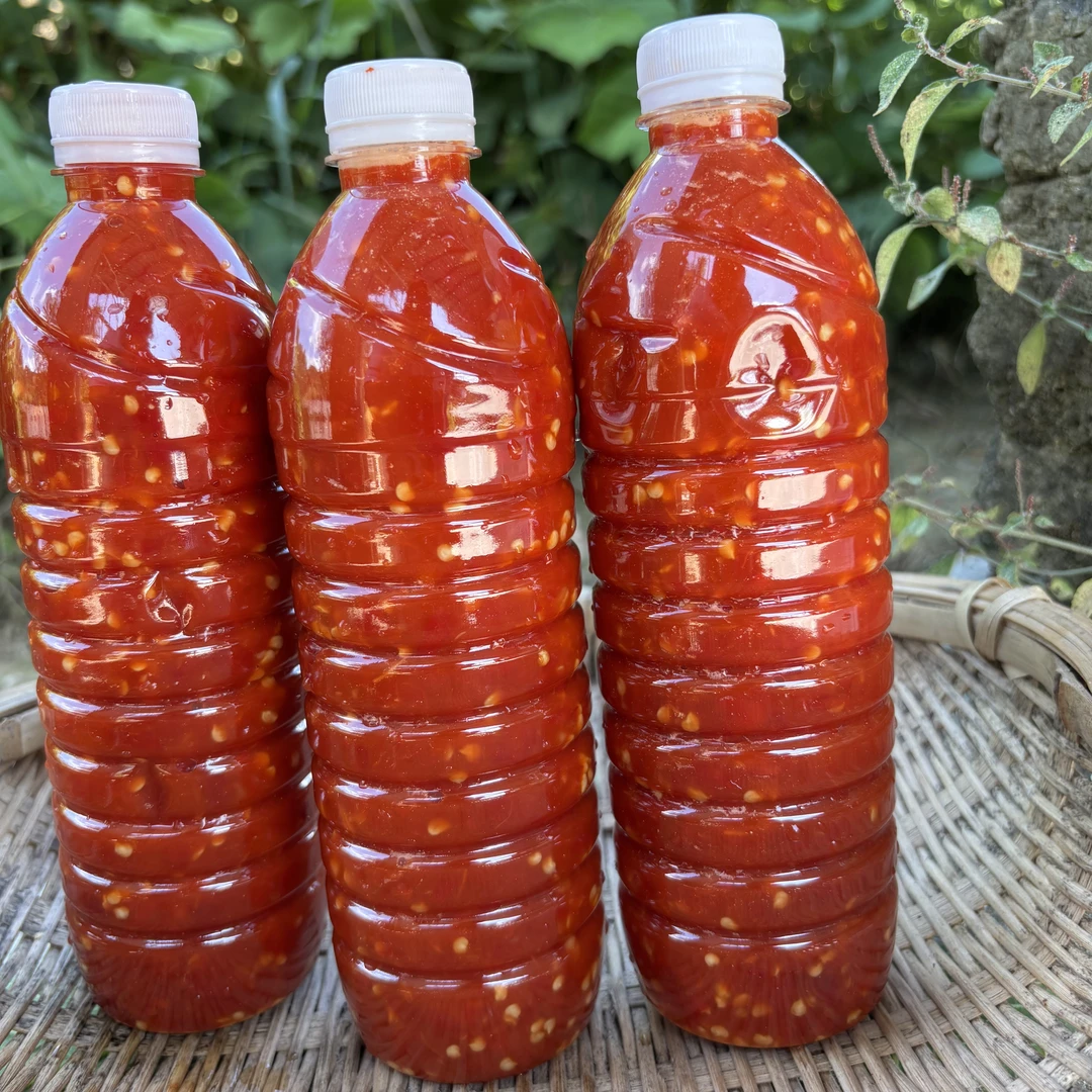 贵州黔东南黎平自家自制手工酸辣椒剁辣椒