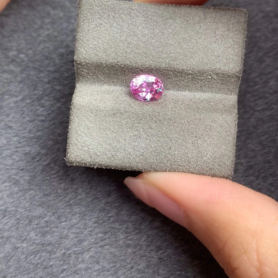裸石蓝宝石1.07ct无烧粉蓝宝