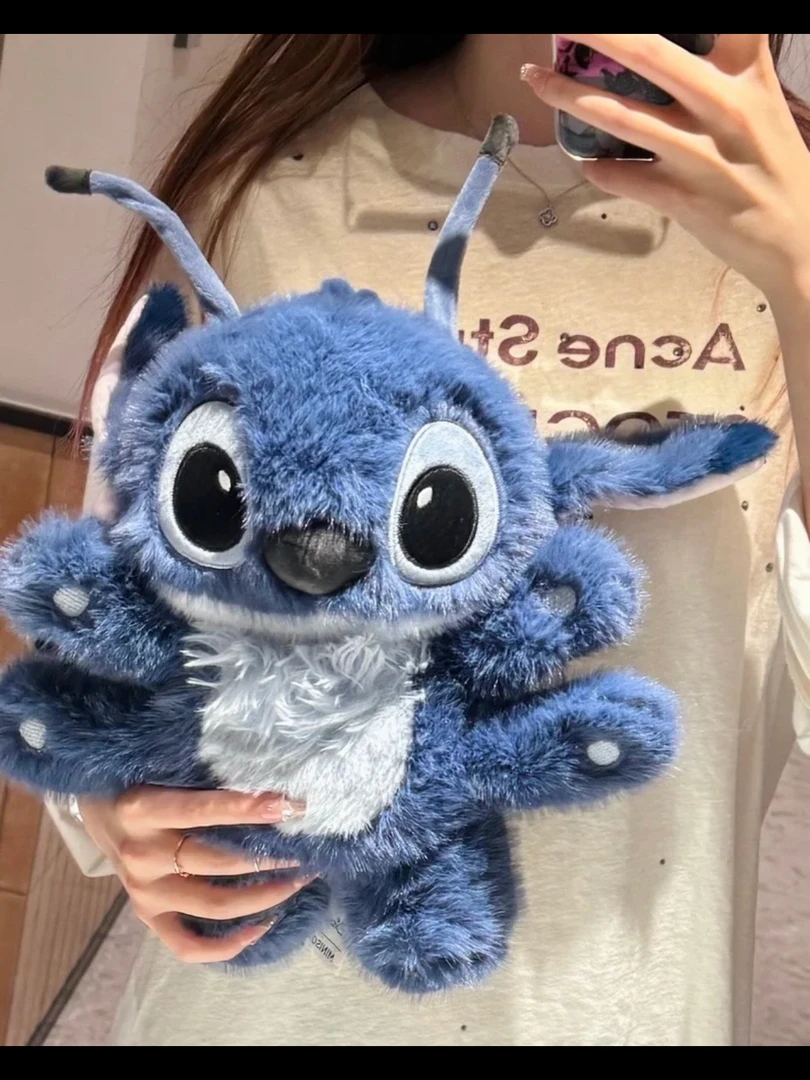 六手史迪仔毛绒玩具站姿史迪奇玩偶公仔生日礼物