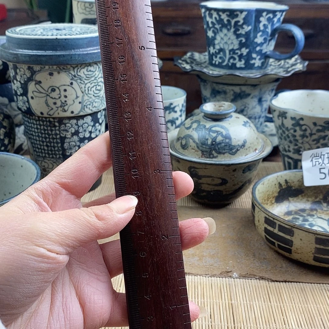黄****记手工手绘青花陶瓷