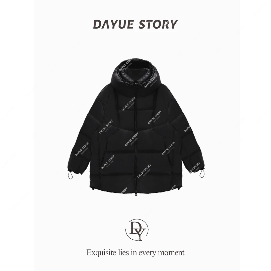 DAYUE【冬日爱丁堡】抗寒保暖~好绒好料！安心90白鸭绒中长款羽绒服