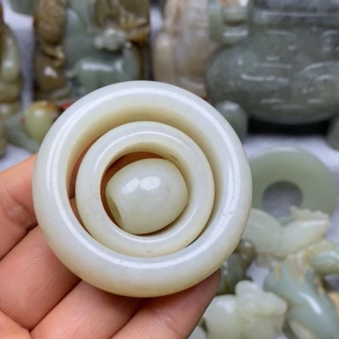 和田玉挂件把件摆件未镶嵌