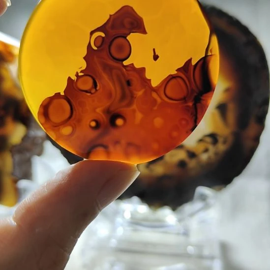 玛瑙/玉髓未镶嵌珠宝奇石浴火凤凰