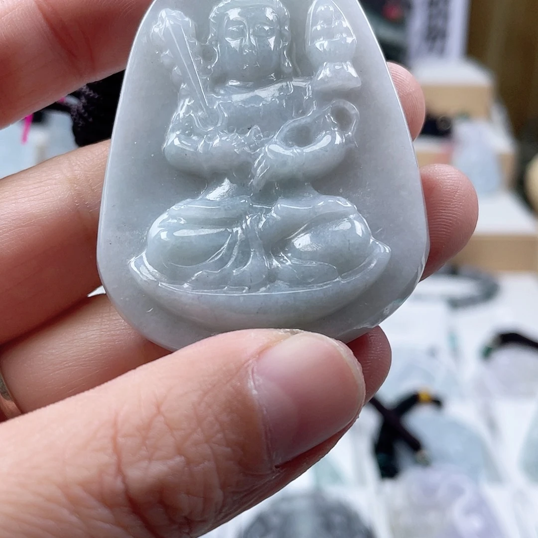 翡翠颈饰未镶嵌0873挂件