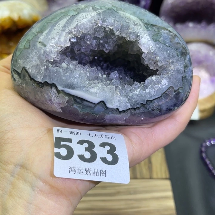 未镶嵌大型摆件（非配饰）紫晶