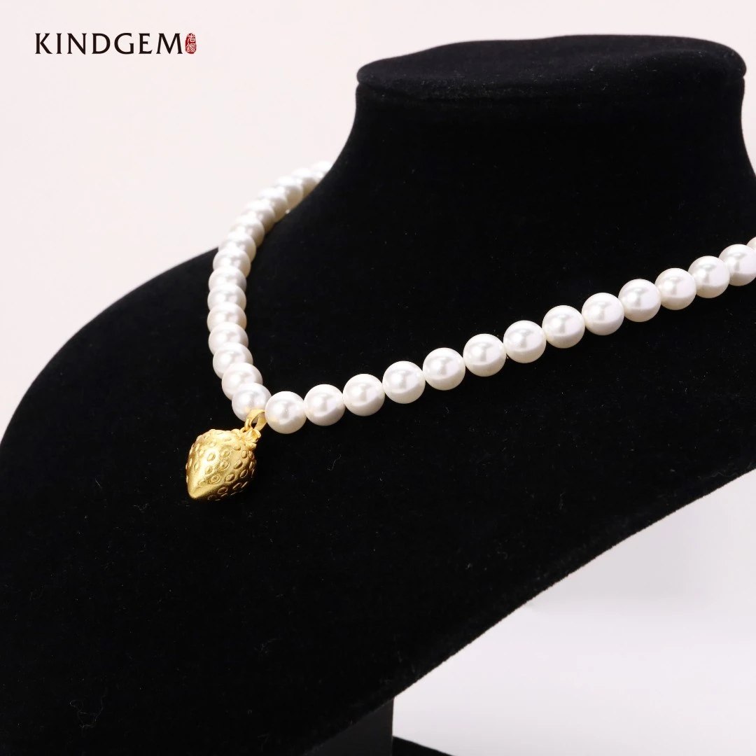 铜合金仿珍珠项链 BE04XAPC-23210经典小众轻奢气质时尚项链