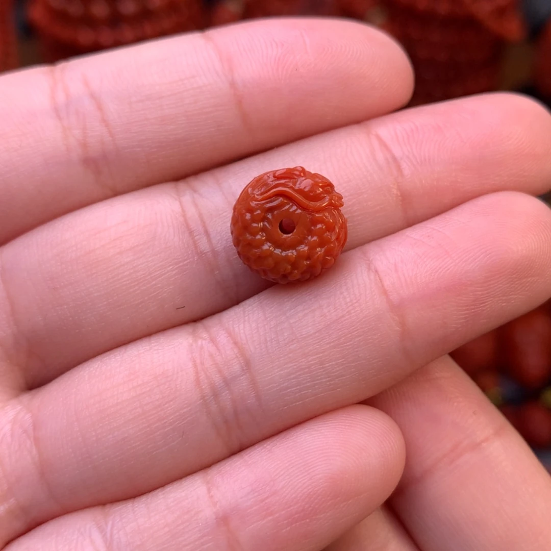 【闪购商品】南红玛瑙天然川料瓦西12尺寸龙扣未镶嵌
