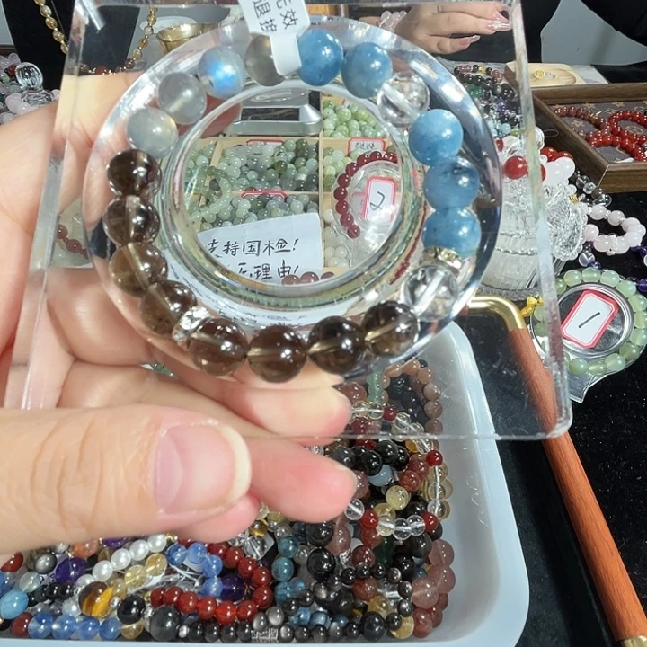 手链水晶合金星灰金梦