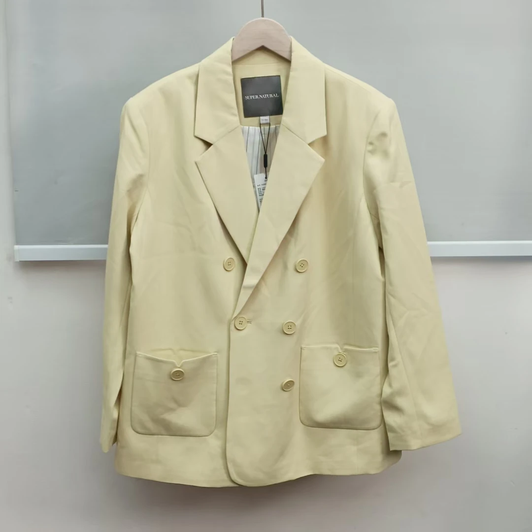 09sn女式宽松廓形西装