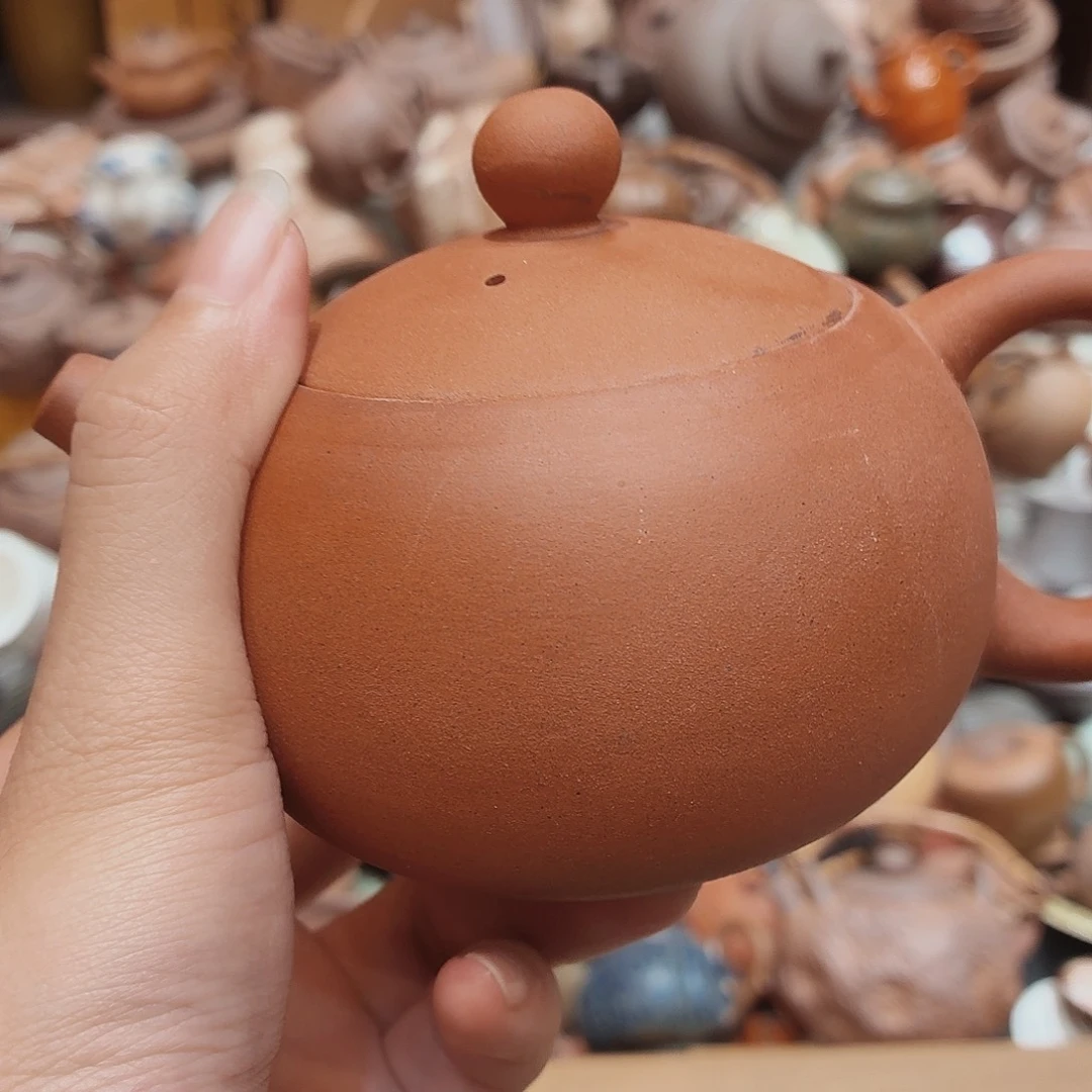 柴烧老岩泥高温茶器皿