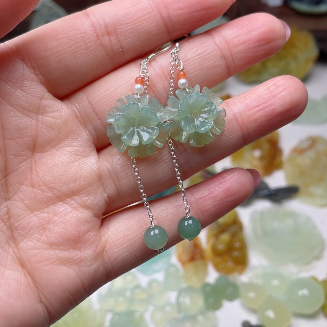 蛇纹石玉颈饰未镶嵌?****?