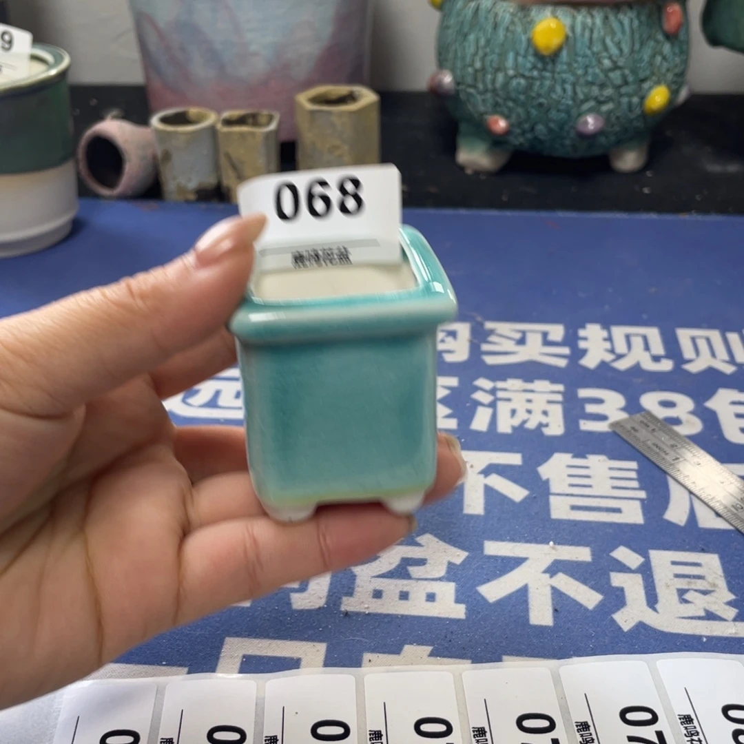 微瑕陶艺多肉花盆68