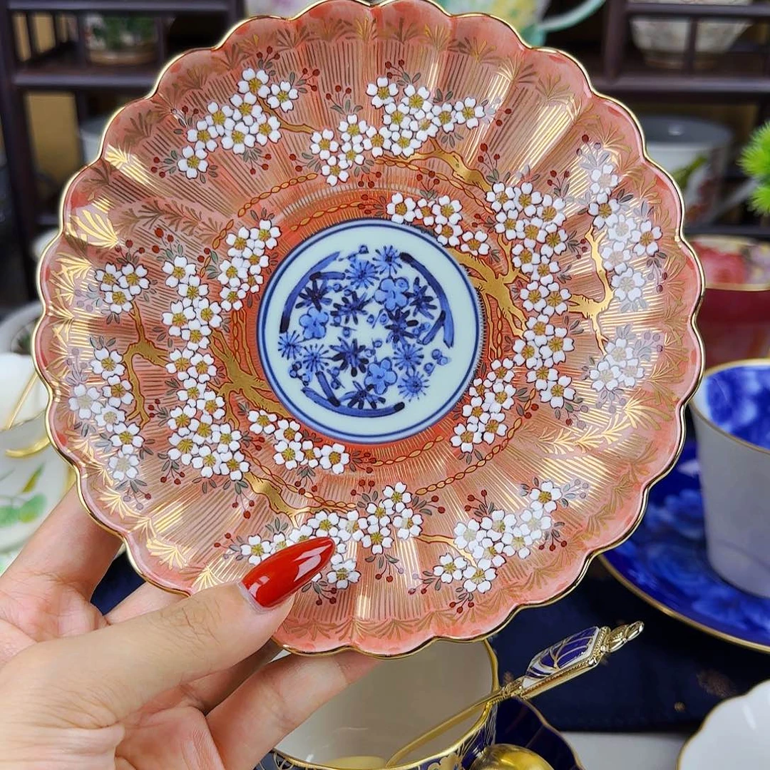 他家茶具瓷器真美15.5cm